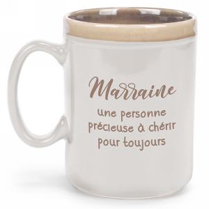 TASSE "MARRAINE PRECIEUSE" BEIGE