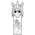 Charger l'image dans la visionneuse de la galerie, GRAFFY BOOKMARKS - LICORNE
