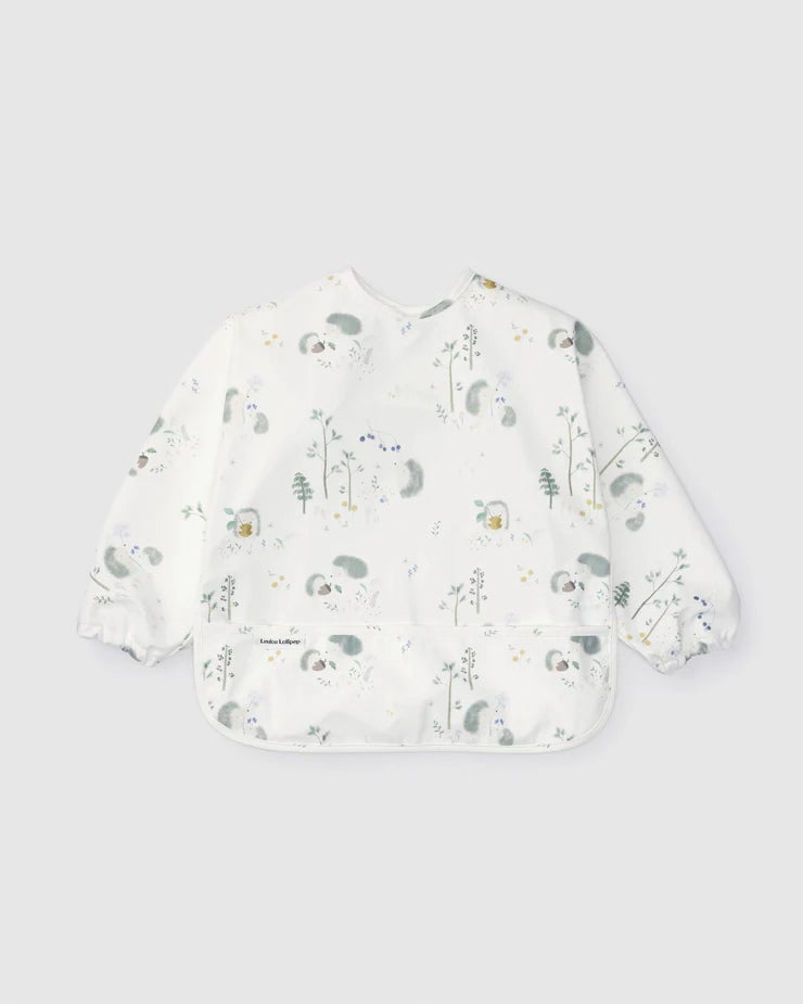 Bavoir Manches Longues Imperméable - Hérissons