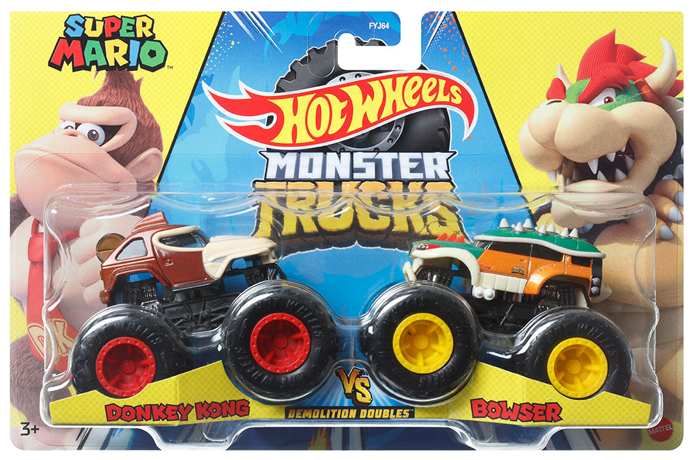 HOT W-MONSTER TRUCKS DBLE DEMOLITION AST