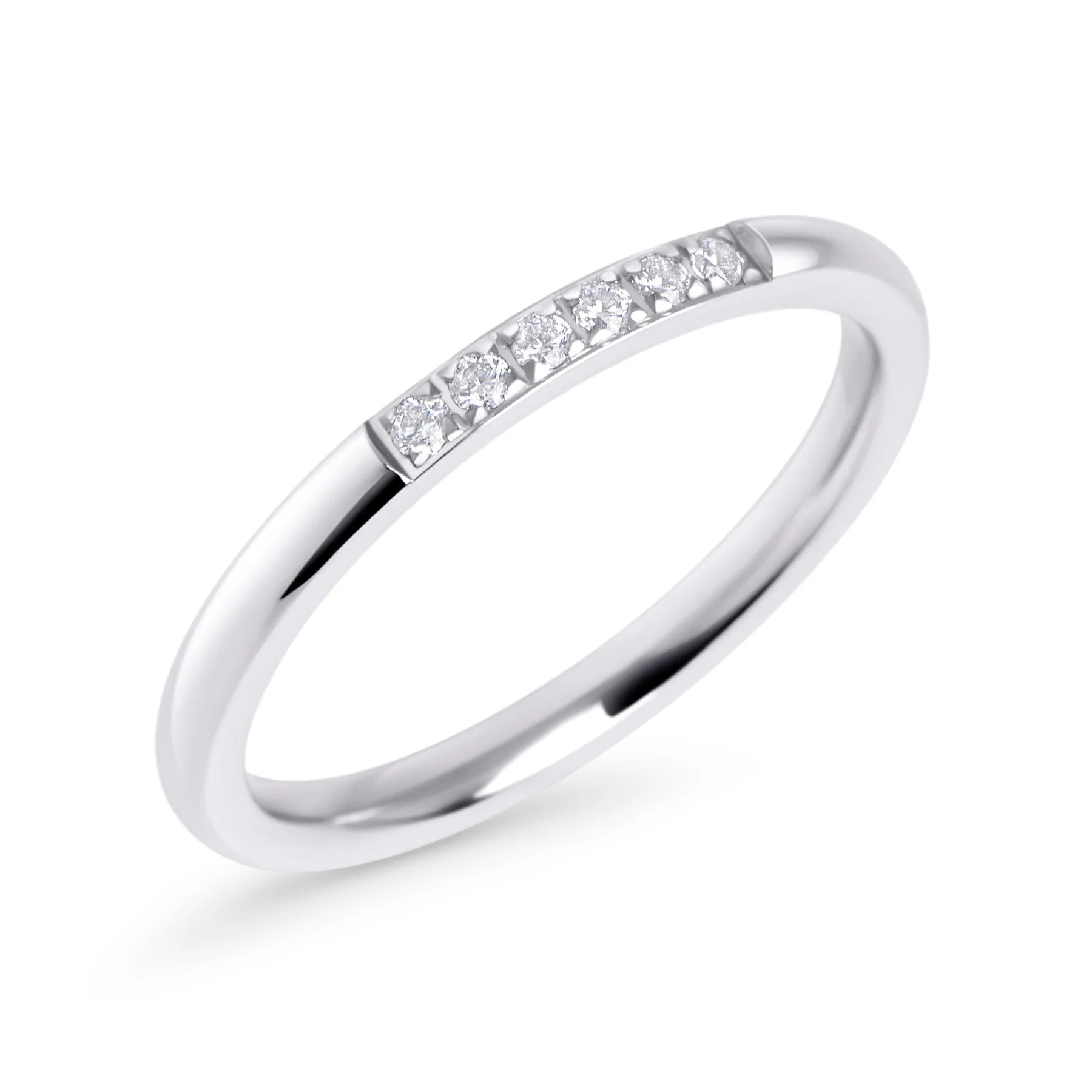 BAGUE "MELIA"  GR 8 ARG & PIERRES  ZIRCONS