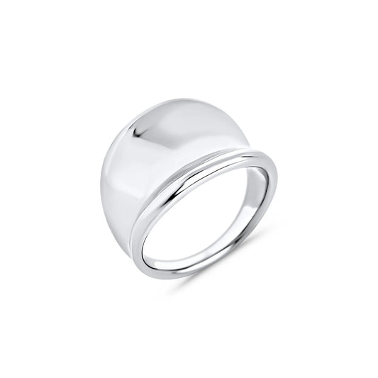 BAGUE "THALIE " GR 8 ARGENT