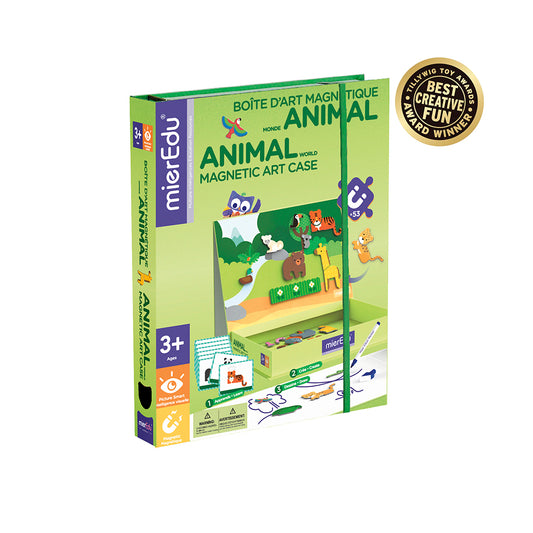 MIEREDU - BTE D'ART MAGNETIQUE "ANIMAUX"