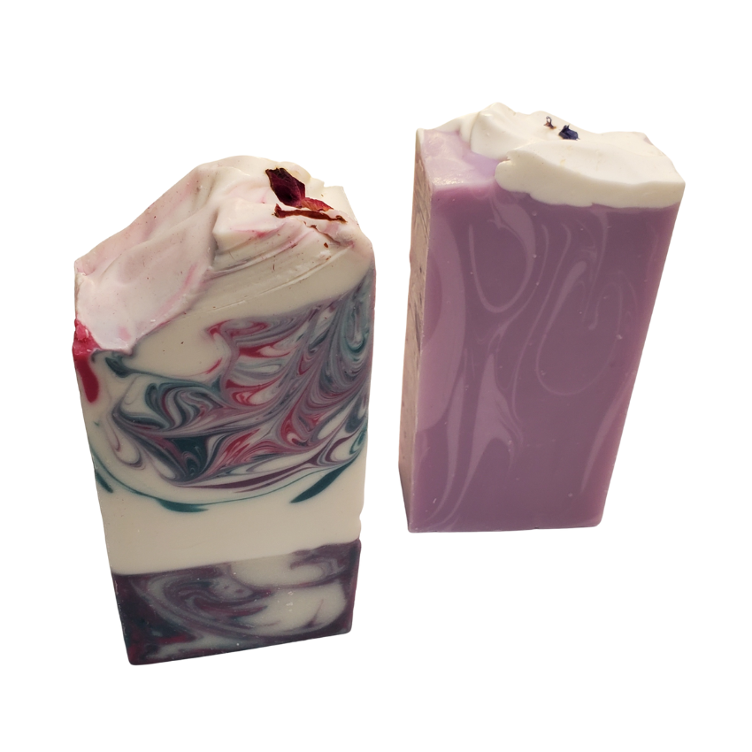 PÉRRIA SAVON ARTISANAL - COFFRET SAVON RUBAN MENTHE & LAVANDIN