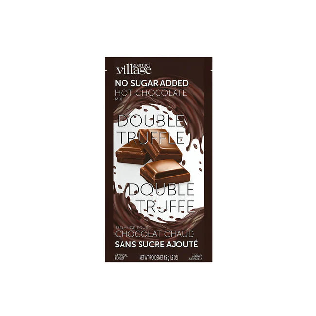 GOURMET VILLAGE - CHOCOLAT CHAUD MINI TRUFFE SANS SUCRE