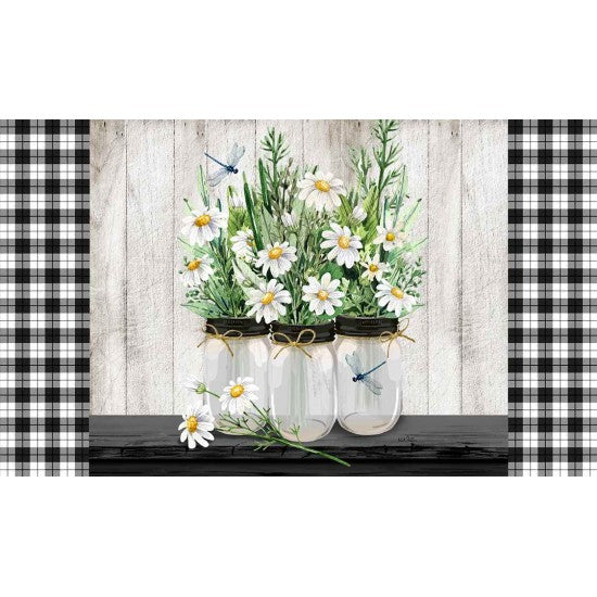 TAPIS 30 X 18"-  POTS MASON & MARGUERITES