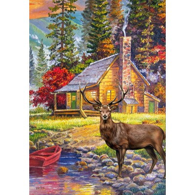 DRAPEAU 28 X 40"- COUCHER DE SOLEIL