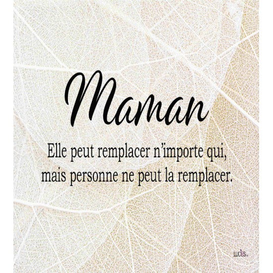 LAVETTE SUEDOISE 7½X6¾" - MAMAN