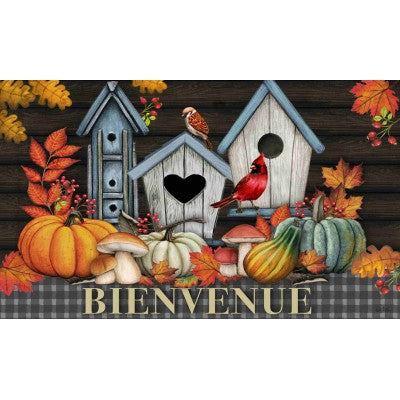 TAPIS - BIENVENUE CABANE BLEUE