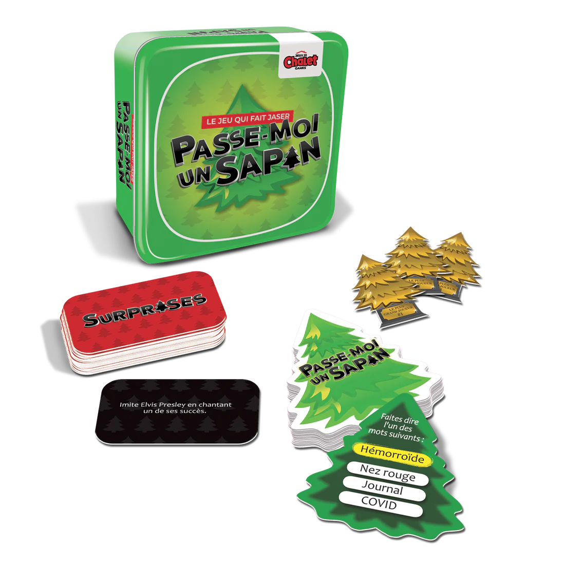 JEU DE CHALET - PASSE-MOI UN SAPIN