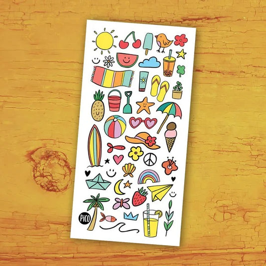 PICO TATOUAGES -  LES DOODLES D'ETE