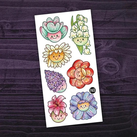 PICO TATOUAGES -  LES FILLES FLEURS