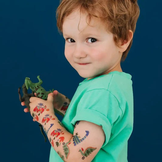 PICO TATOUAGES - LES DINOS COLORES