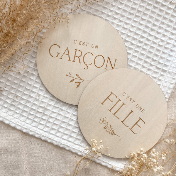 PASTILLE BOIS 1MCX SOUVENIR SEXE BEBE 4.5"