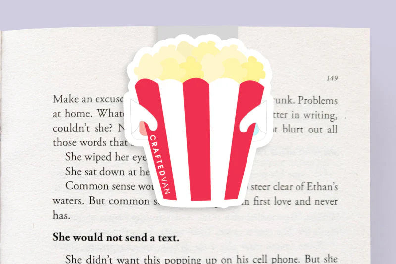 MARQUE-PAGE MAGNETIQUE JUMBO - POPCORN