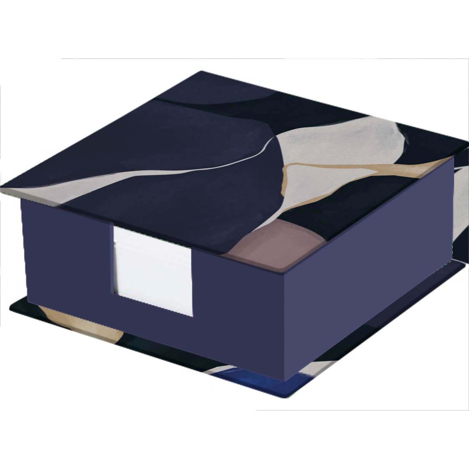 BLOC CUBE "ICONIQUE" 300F 4-¼ X 4-¼" NOIR