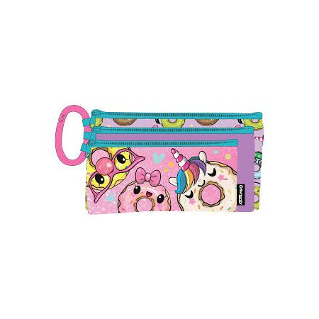 ETUI CRAY 3 COMPT SEPARE+CROCHET DONUTS