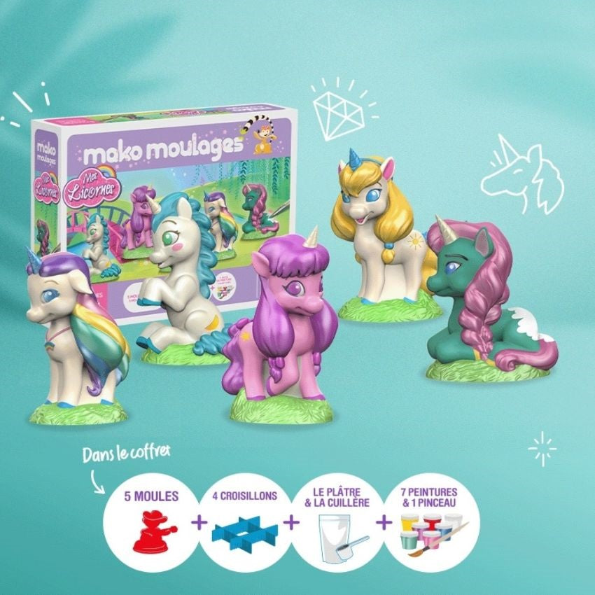 MAKO MOULAGE - COFFRET LICORNES