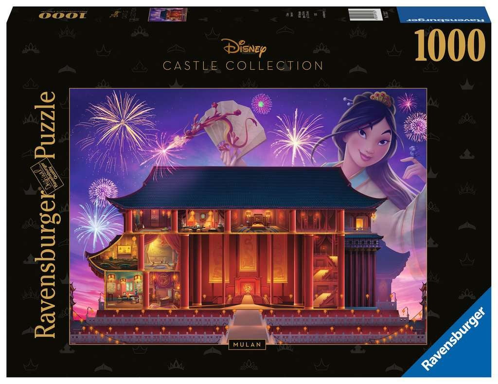 RAVENS -  CASSE-TETE DISNEY CASTLE - MULAN 1000MCX