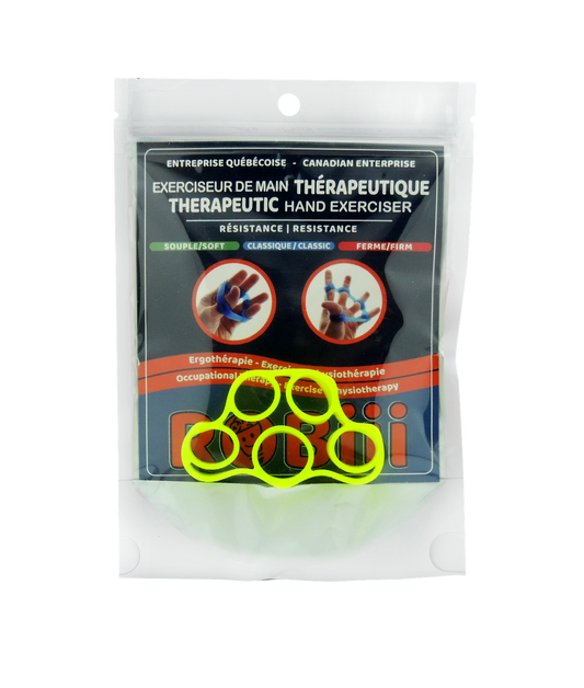 EXERCISEUR POUR MAINS THERAPEUTIQUE - VERT