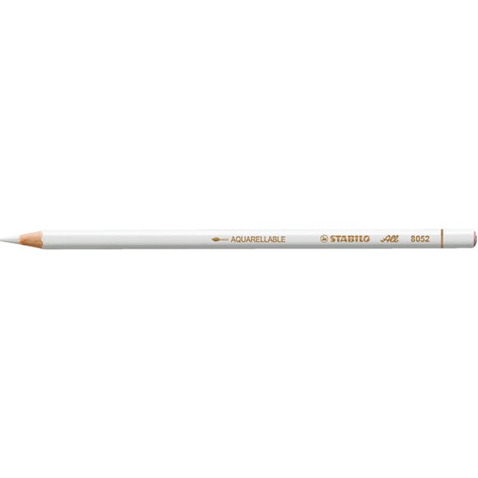 CRAYON DE BOIS STABILO BLANC