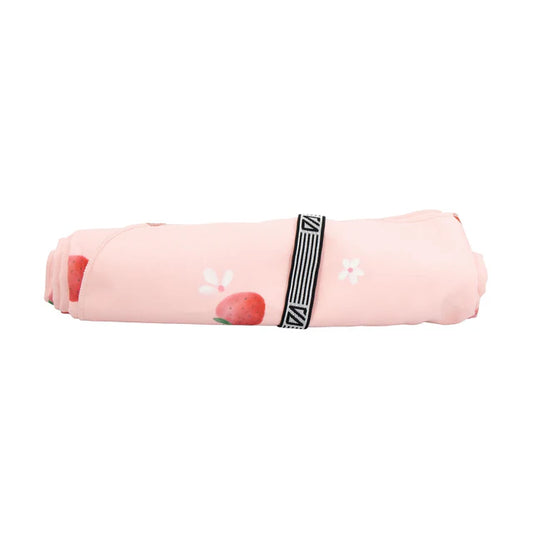 SERVIETTE MICROFIBRE - FRAISE ROSE
