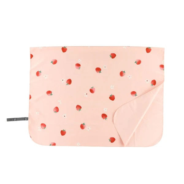SERVIETTE MICROFIBRE - FRAISE ROSE