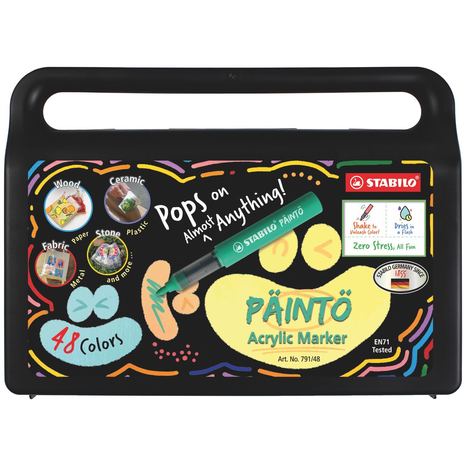 MARQUEUR ACRYLIQUE PAINTO ETUI PLASTIQUE @48