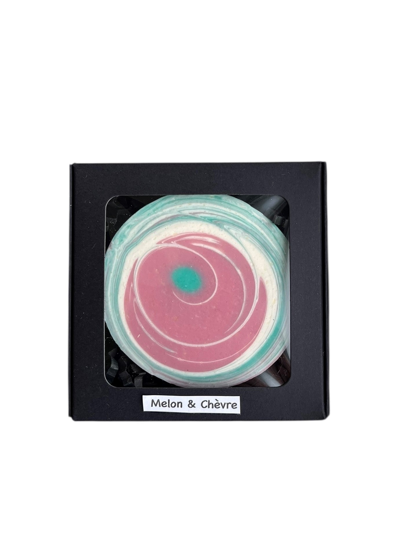 PÉRRIA SAVON ARTISANAL - SAVON ROND - MELON & CHEVRE