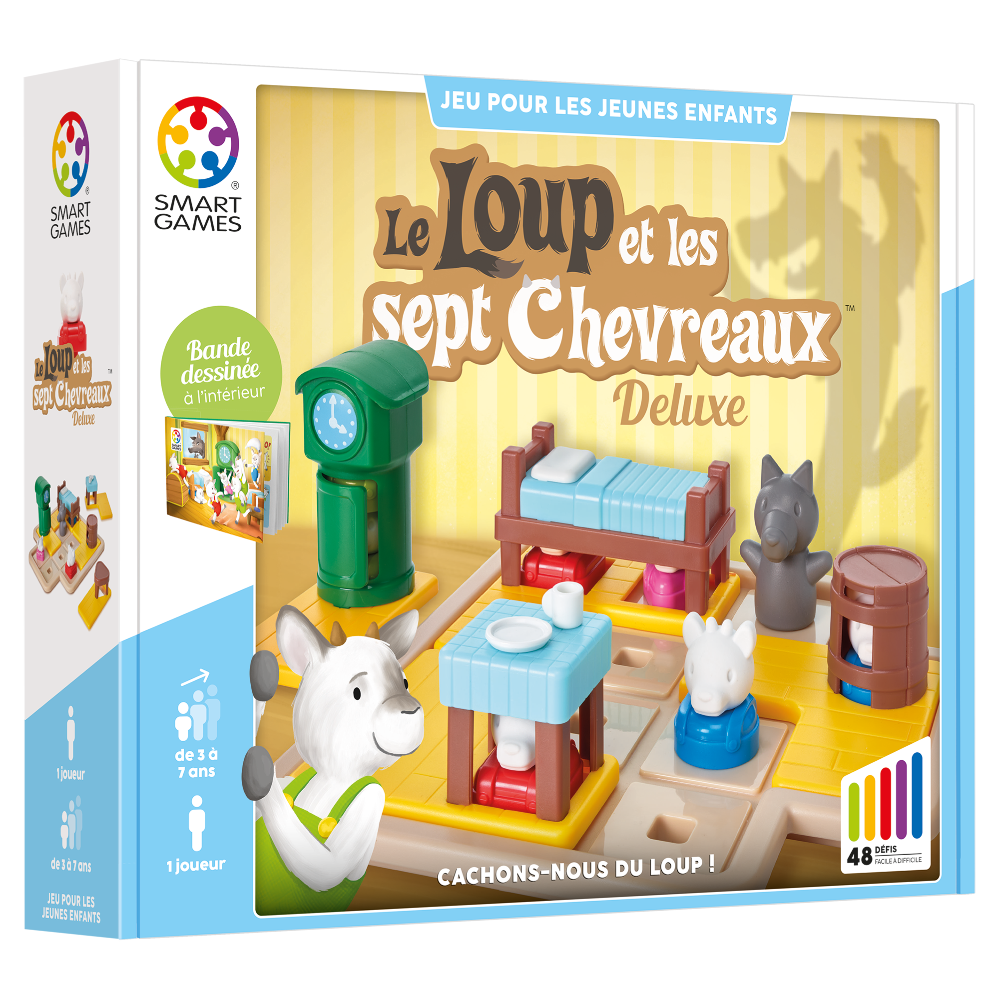 SMART GAMES - LE LOUP ET LES 7 CHEVREAUX