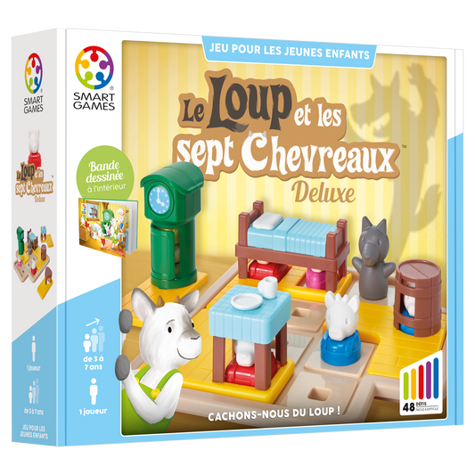 SMART GAMES - LE LOUP ET LES 7 CHEVREAUX