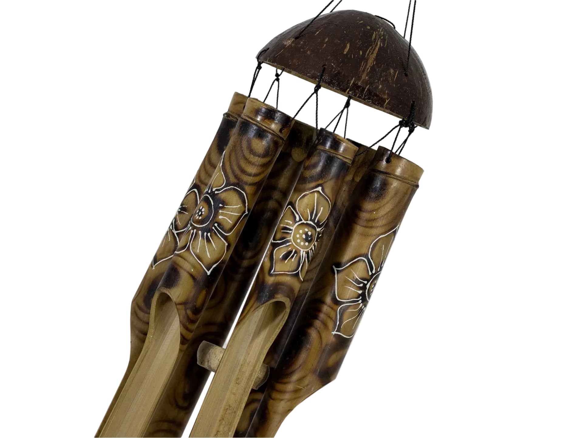 CARILLON BAMBOU 4.5 X 39.5" FLEURS