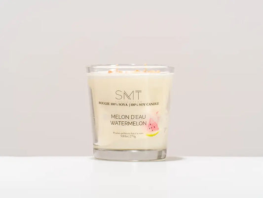 BOUGIE SOYA 50H/270G MELON D'EAU