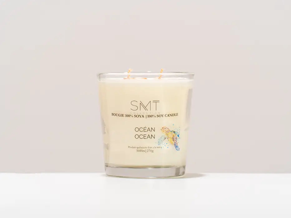 BOUGIE SOYA 50H/270G OCÉAN