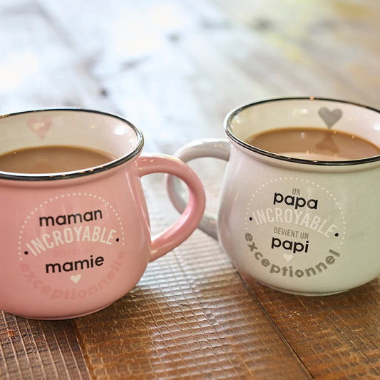 C LACROIX - DUO TASSES GRANDS PARENTS