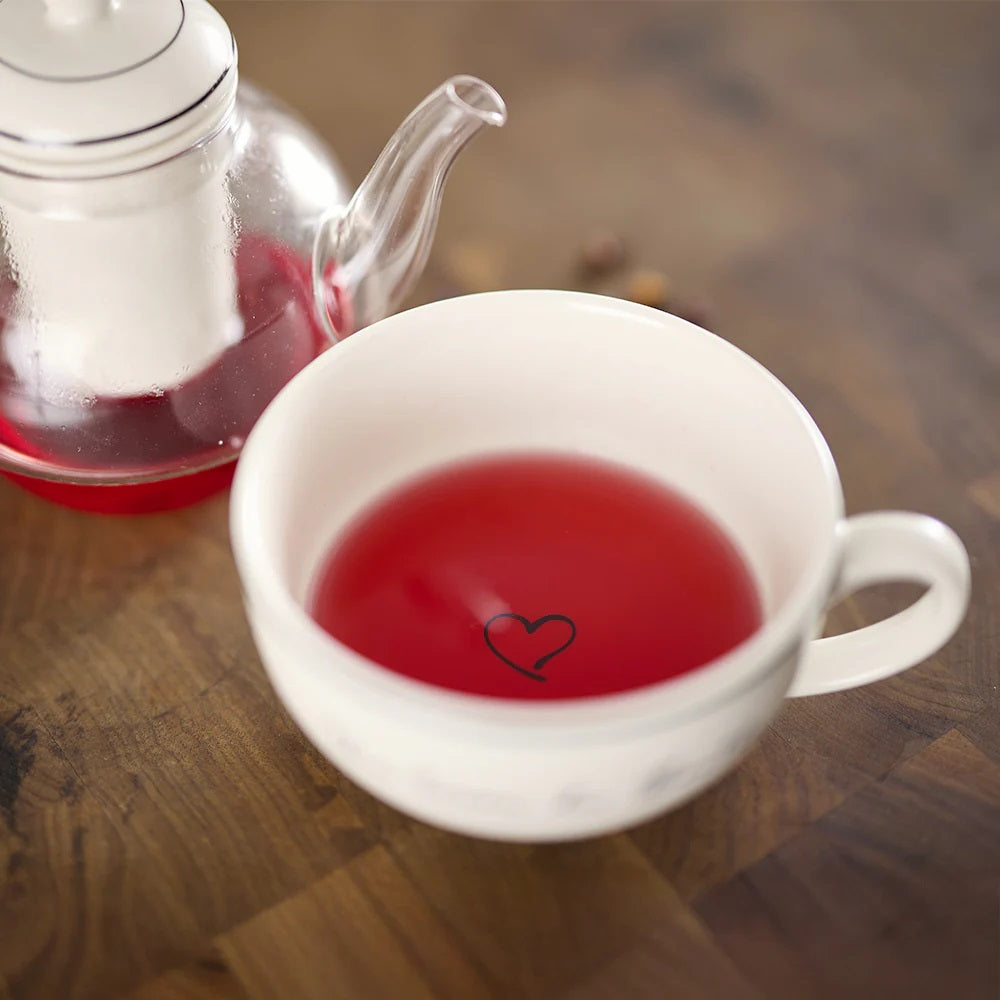 ENS TASSE ET THEIERE - BONTHE 2PCS BLANC