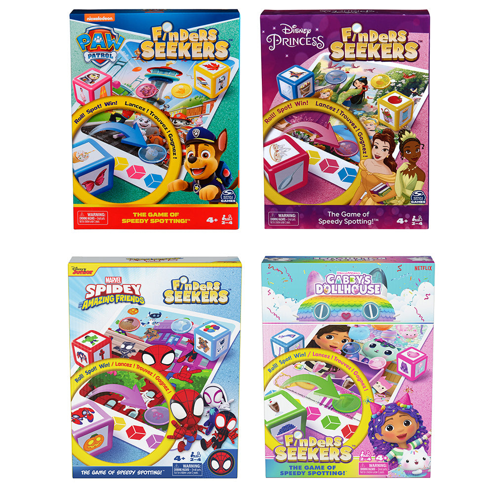 SPINMASTER-  JEU FINDERS SEEKERS 2CHX ASST