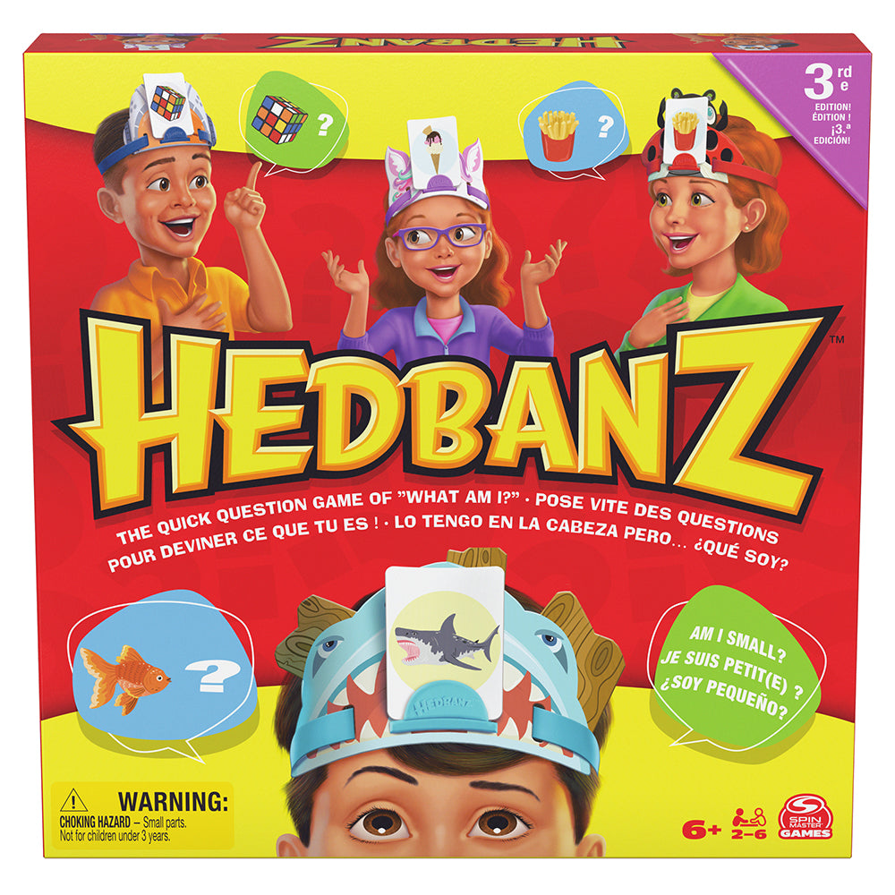 SPIN MASTER - JEU HEDBANZ 3E EDITION