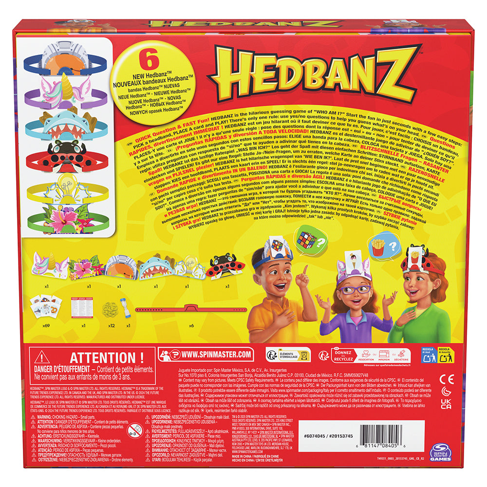 SPIN MASTER - JEU HEDBANZ 3E EDITION
