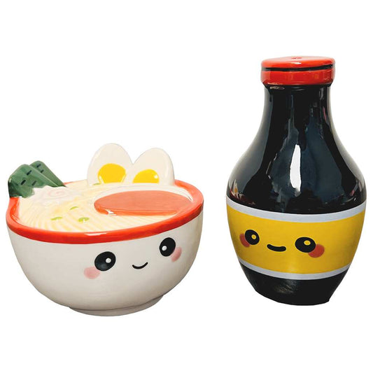 ENSEMBLE DE SALIERE & POIVRIERE - BOL RAMEN & SOYA