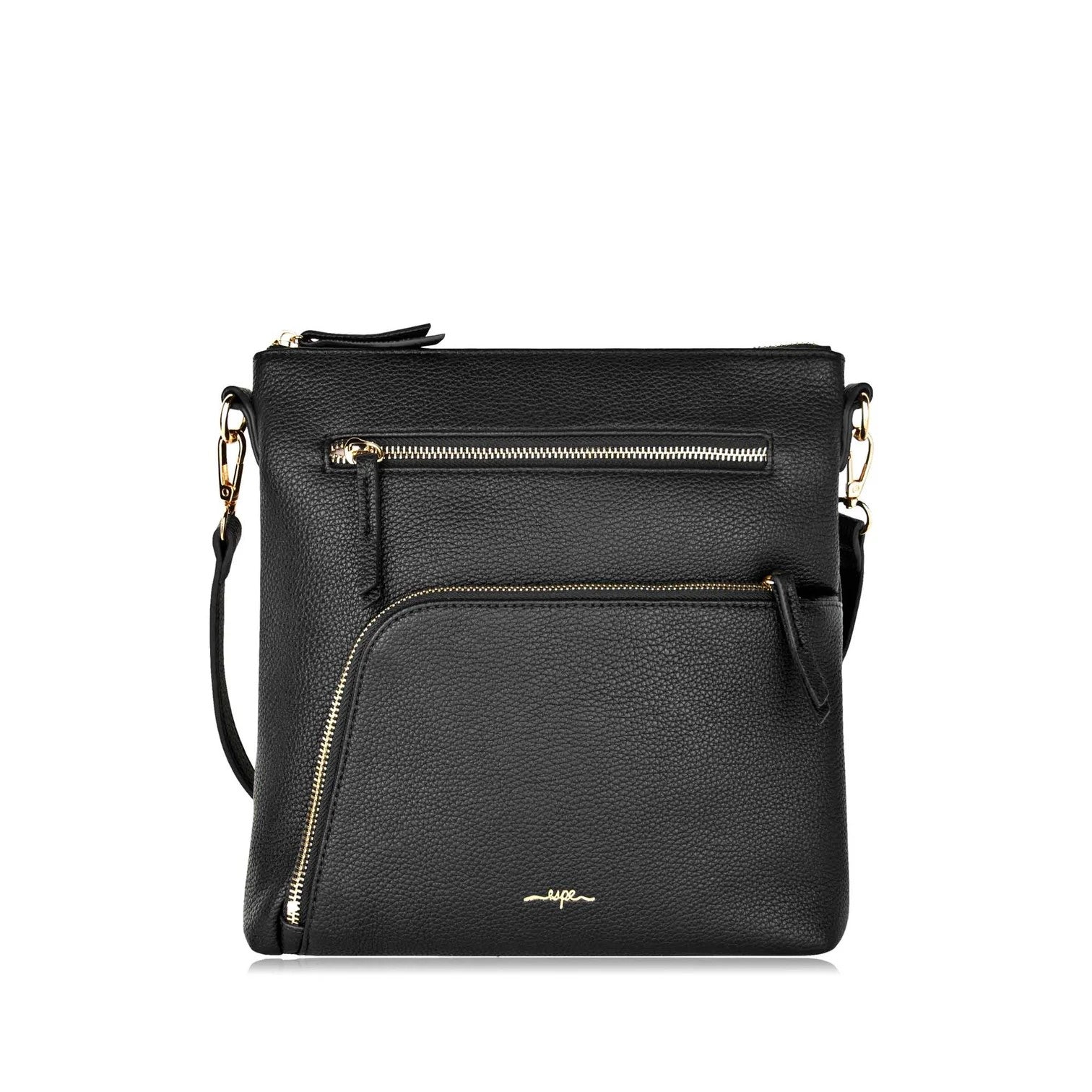 SAC A MAIN "YASMINE MESSENGER" NOIR