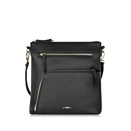 SAC A MAIN "YASMINE MESSENGER" NOIR