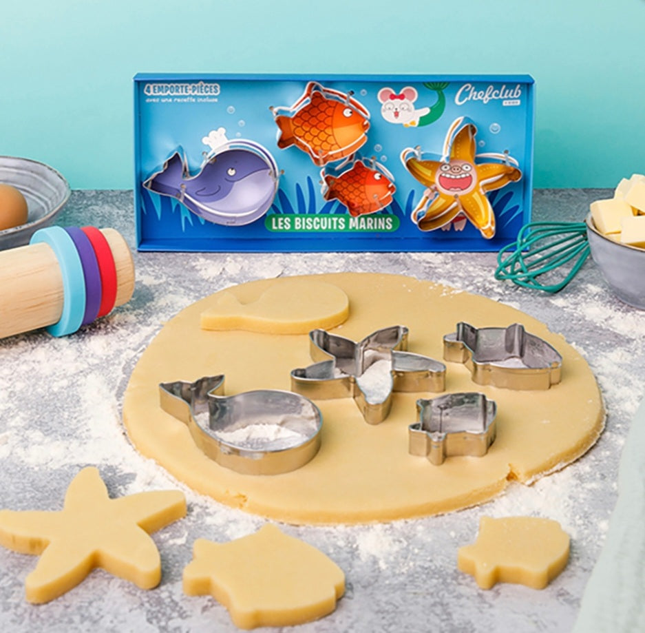 CHEFCLUB - EMPORTE-PIECES BISCUITS MARINS