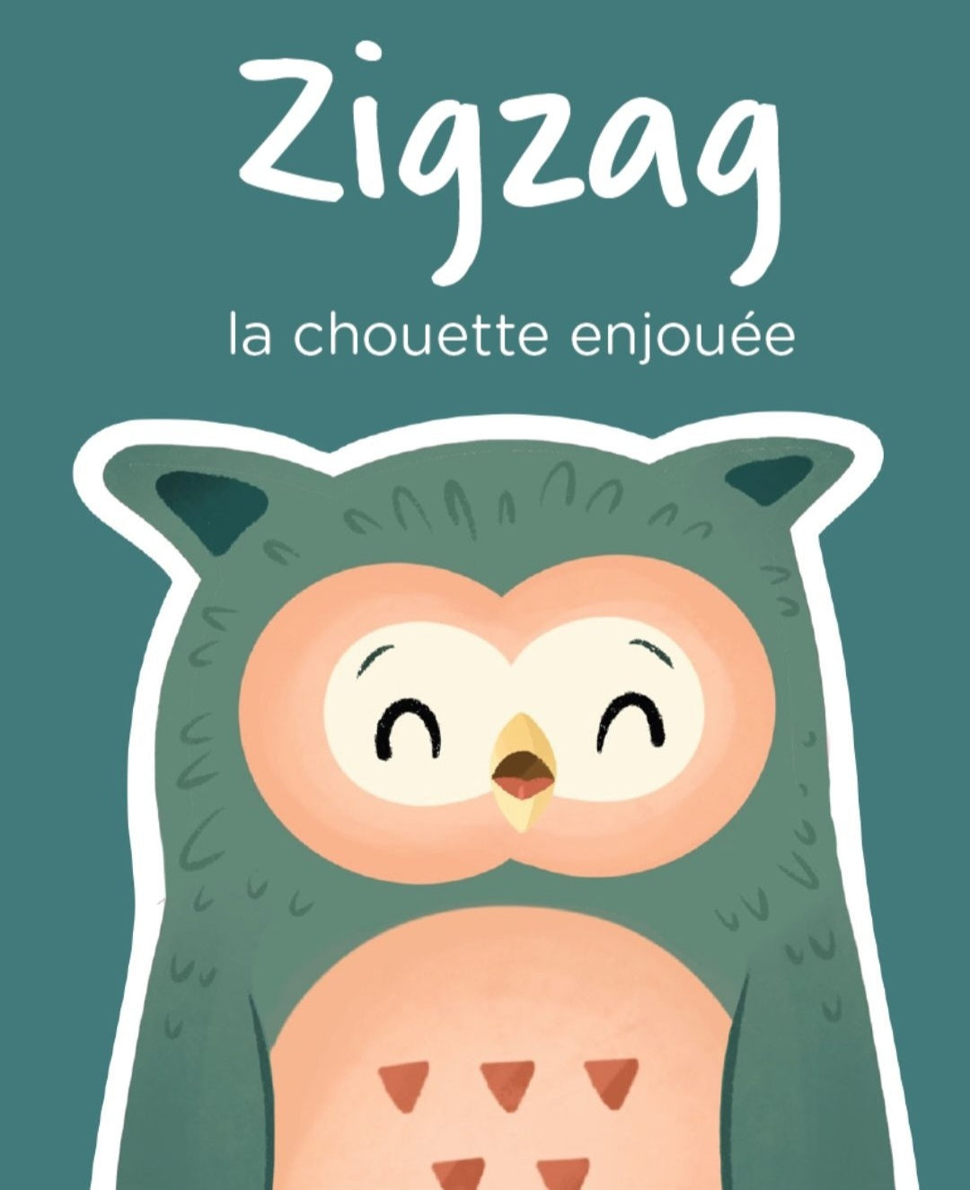 MANIMO - PELUCHE AIDE AU SOMMEIL ZIGZAG LA CHOUETTE