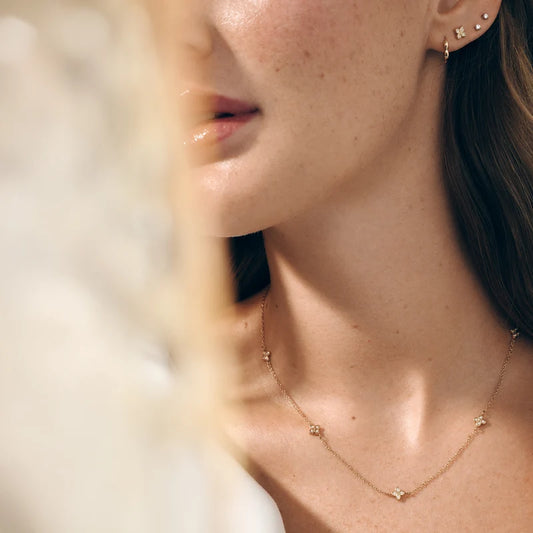 MIA BIJOUX - CHAINE 16" - "SIONA" - ARGENT