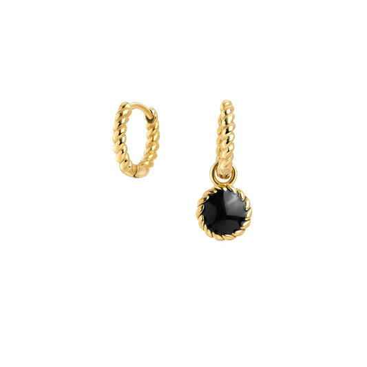 MIA BIJOUX - BOUCLE OREILLE "INES" OR
