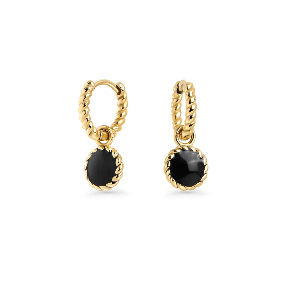 MIA BIJOUX - BOUCLE OREILLE "INES" OR