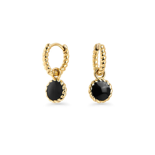 MIA BIJOUX - BOUCLE OREILLE "INES" OR