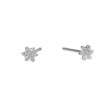 MIA - PAIRE BOUCLES D'OREILLES "LILY" ARGENT