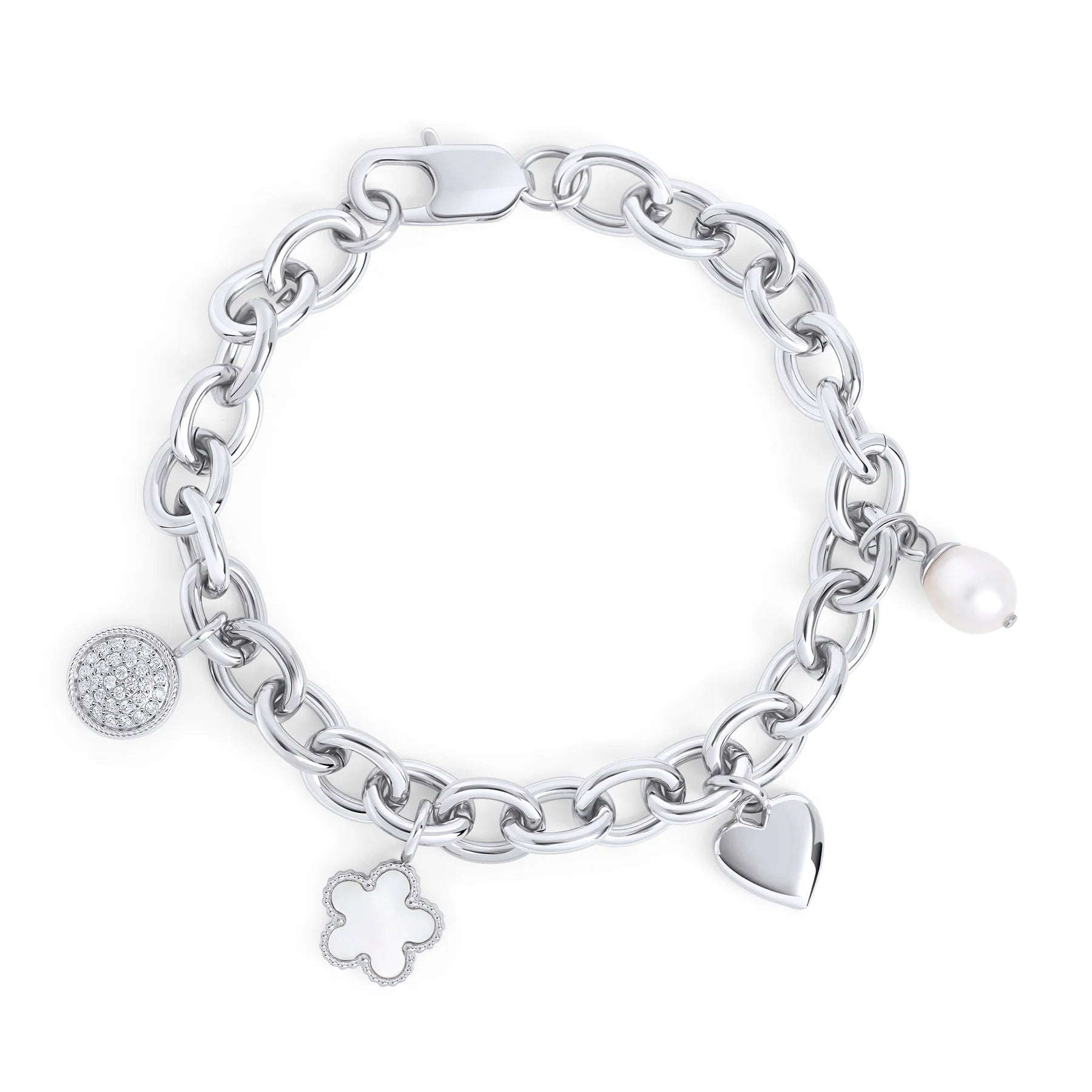 MIA BIJOUX - BRACELET "AURELLE" - ARGENT